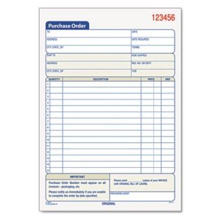 Tops Purchase Order Book