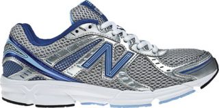 Womens New Balance W470v3   Silver/Blue Running Shoes
