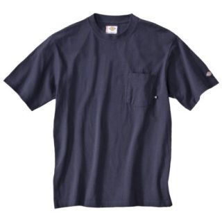 Dickies Mens Short Sleeve Pocket T Shirt with Wicking   Dark Navy XL