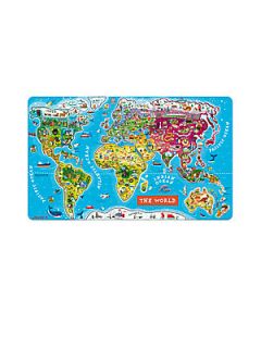 Janod World Wooden Magnetic Puzzle   No Color