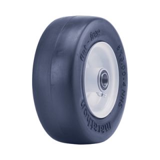 Marathon Tires Flat Free Lawnmower Tire   3/4in. Bore, 8in. x 3.00 4in.