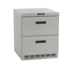 Delfield 32 in Undercounter Freezer Base w/ 2 Drawers, Stainless, 8.8 cu ft, 220/1 V