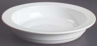 Dansk Bisserup White Rim Soup Bowl, Fine China Dinnerware   Portugal,Thailand,Ja