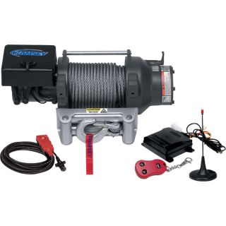 Ramsey Patriot Truck Winch with Wireless Remote  15,000 Lb. Capacity, 12 Volt