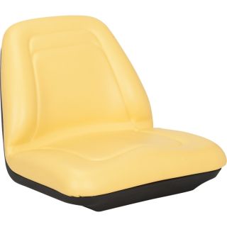 A & I Deluxe Midback Utility Seat   Yellow, Model TM555YL