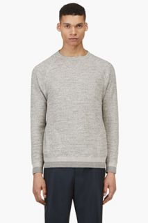 Nanamica Grey Melange Crewneck Sweater