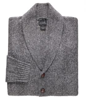 Lambswool Shawl Collar Cardigan Sweater JoS. A. Bank