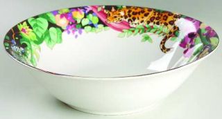 Vitromaster Rain Forest 9 Round Vegetable Bowl, Fine China Dinnerware   Animals