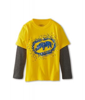 Ecko Unltd Kids Rhino Shatter Slider Boys T Shirt (Yellow)