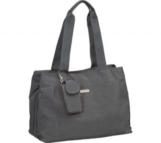Womens baggallini ONC215 Only Bagg   Charcoal Crinkle Nylon Diaper Bags