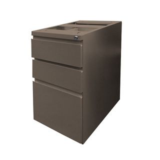 Mayline Steel Lidless Box File Pedestal (Bankers grayDimensions 28 inches high x 15 inches wide x 24 inches deepNumber of drawers/compartments Three (3)Is there a lock YesNumber of boxes this will ship in One (1)Assembly required No )