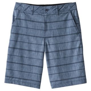 Mossimo Supply Co Mens 10 Hybrid Swim Shorts   Blue Stripe 30