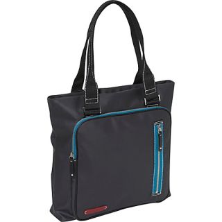 Carina Square Pocket Tote   Black