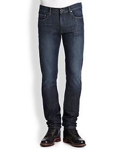 DL1961 Premium Denim Dylan Skinny Jeans   Dark Blue