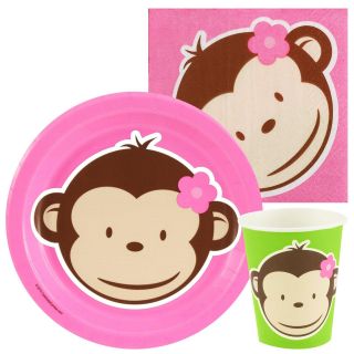 Pink Mod Monkey Playtime Snack Pack