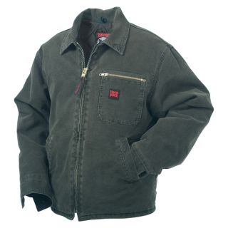 Tough Duck Washed Chore Jacket   L, Moss