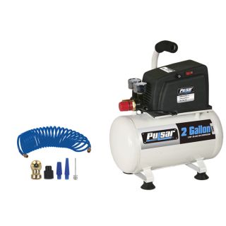Pulsar Products 2 gallon Air Compressor With Accessories