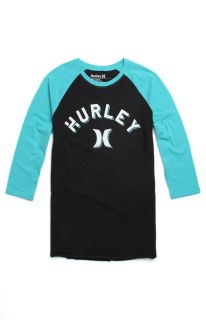 Mens Hurley Tee   Hurley Greaser Raglan T Shirt