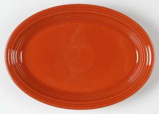 Homer Laughlin  Fiesta Paprika (Newer) 13 Oval Serving Platter, Fine China Dinn