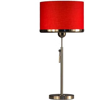 Red Nova Brim Table Lamp