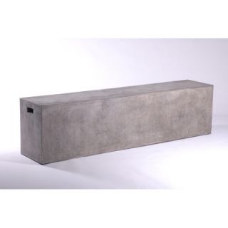 Urbia Mixx Una Fiber Reinforced Natural Concrete Bench VGS UNA BENCH