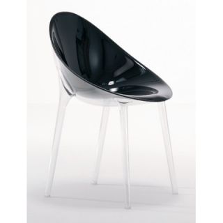 Kartell Mr. Impossible Side Chair 58xx Finish Matte Glossy Black