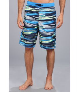 Nike Laser Stripes 11 Volley Short Mens Swimwear (Blue)