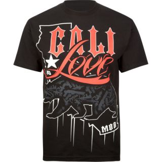 California Love Mens T Shirt Black In Sizes X Large, Xx Large, Small, L