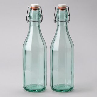 Global Amici Faceted Hermetic Bottles   Set of 2 Multicolor   Z7AI6223S/2R