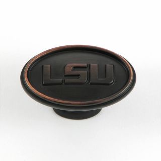 Louisiana State University Tigers Oil Rubbed Bronze Cabinet Knobs (pack Of 2)