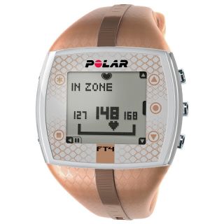 Polar FT4 Womens Heart Rate Monitor Watch Bronze   90039179