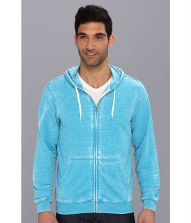 UNIONBAY Shane Burnout Hoodie Mens Sweatshirt (Blue)