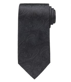 Black Tonal Paisley Formal Tie JoS. A. Bank
