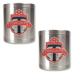 hidden Toronto FC Two Piece Stainless Steel Can Holder Set