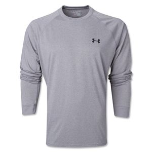 Under Armour Tech LS T Shirt (Gray)