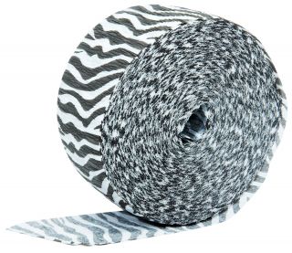 Zebra Stripes Crepe Paper