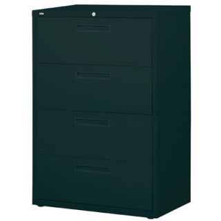 CommClad 4 Drawer Vertical File Cabinet 14967 / 14968 / 14969 Finish Black