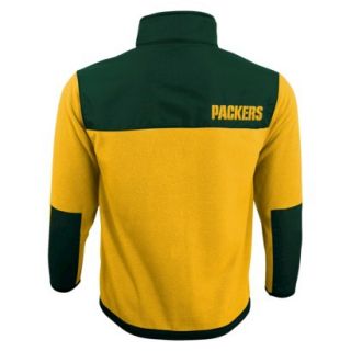 NFL Zip Fleece Shirt Packers XS
