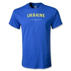 Euro 2012   Ukraine FIFA Beach World Cup 2013 T Shirt (Red)