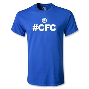 Euro 2012   CFC Hashtag T Shirt (Royal)
