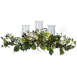 Hydrangea Triple Candleabrum Centerpiece