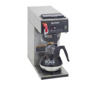 BUNN O Matic Coffee Brewer   1 Lower Warmer, Faucet, Plastic Funnel, 120v