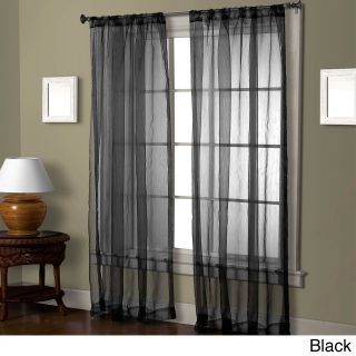 Cedar Front Sheer 84 inch Curtain Panel