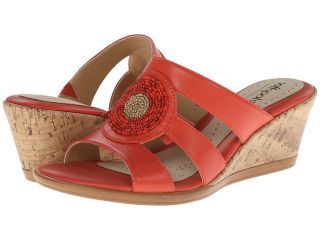 Softspots Laurie Womens Wedge Shoes (Red)