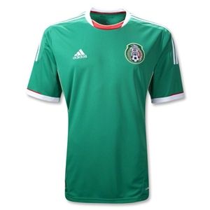 adidas Mexico 11/13 Home Soccer Jersey