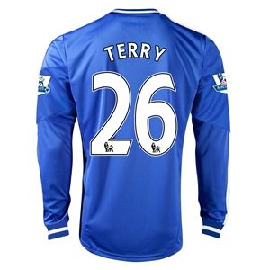 adidas Chelsea 13/14 TERRY LS Home Soccer Jersey