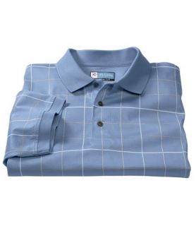 David Leadbetter Stays Cool Pattern Golf Polo by JoS. A. Bank Mens Dress Shirt