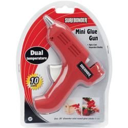 Dual temp Red Mini Glue Gun