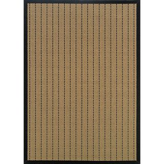 Laguna Beige/ Black Polypropylene Rug (23 X 76) (BeigePattern StripeMeasures 0.375 inch thickTip We recommend the use of a non skid pad to keep the rug in place on smooth surfaces.All rug sizes are approximate. Due to the difference of monitor colors, s