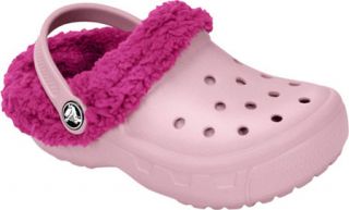 Childrens Crocs Mammoth Evo Clog   Petal Pink/Berry Fleece Lined Shoes